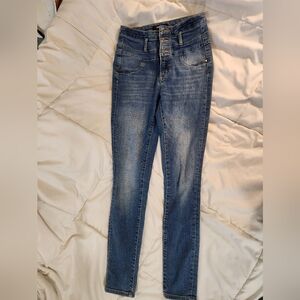 Refuge Dark Blue Skinny Jeans